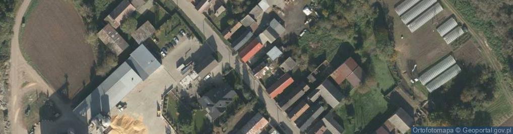 Zdjęcie satelitarne Dzielów ul.