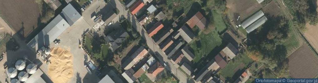 Zdjęcie satelitarne Dzielów ul.