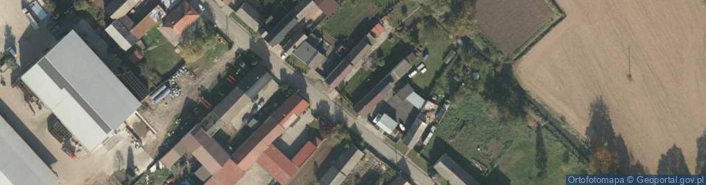 Zdjęcie satelitarne Dzielów ul.