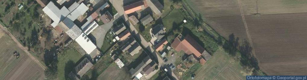 Zdjęcie satelitarne Dzielów ul.