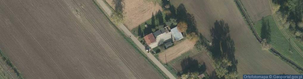 Zdjęcie satelitarne Dzielów ul.