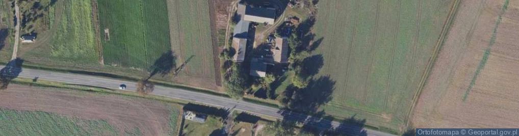 Zdjęcie satelitarne Dziennice ul.