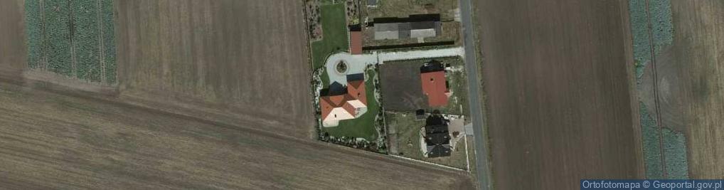 Zdjęcie satelitarne Dziennice ul.