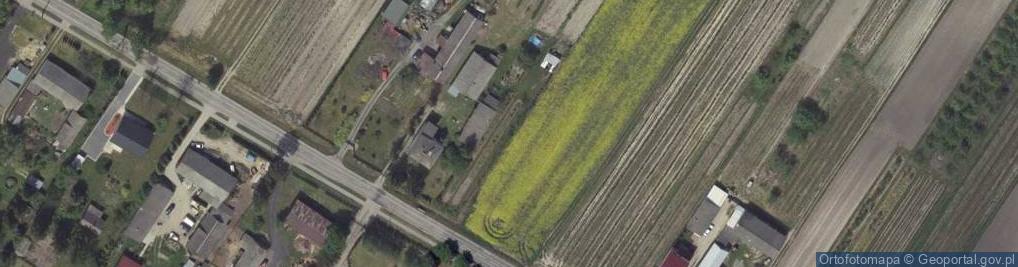 Zdjęcie satelitarne Dzierzkowice-Rynek ul.