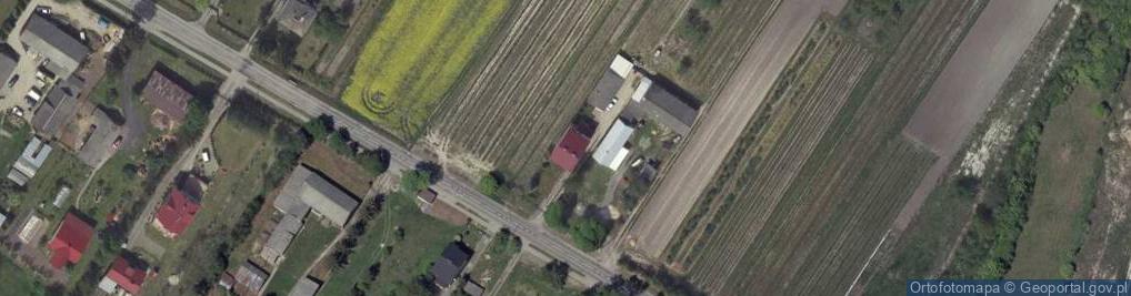 Zdjęcie satelitarne Dzierzkowice-Rynek ul.
