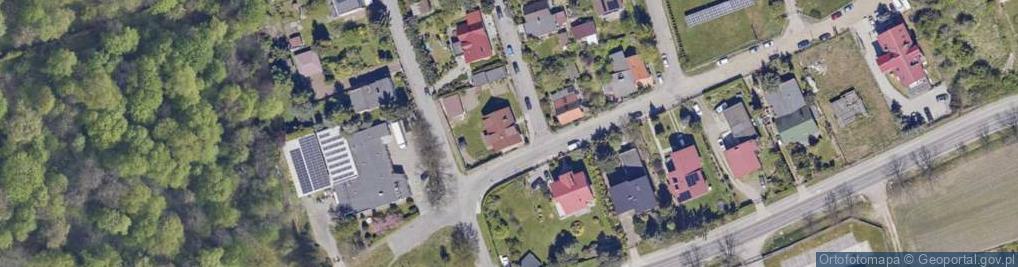 Zdjęcie satelitarne Dzierżonia, ks. ul.