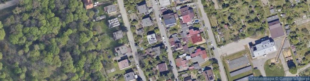 Zdjęcie satelitarne Dzierżonia, ks. ul.