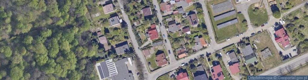 Zdjęcie satelitarne Dzierżonia, ks. ul.