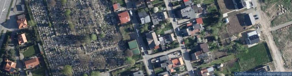 Zdjęcie satelitarne Dzierżonia, ks. ul.