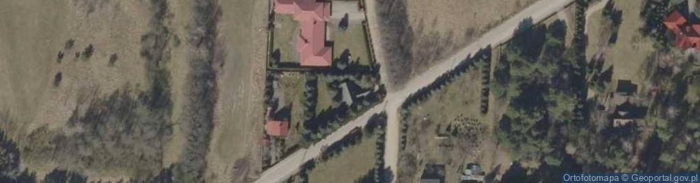 Zdjęcie satelitarne Dzikie-Kolonia ul.