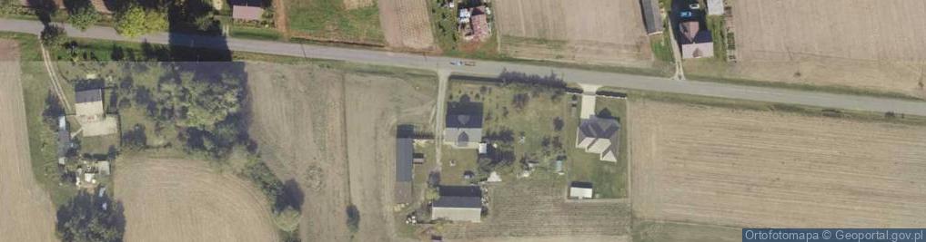 Zdjęcie satelitarne Dzióbin ul.
