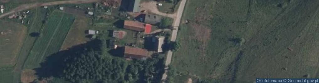 Zdjęcie satelitarne Dziubiele ul.