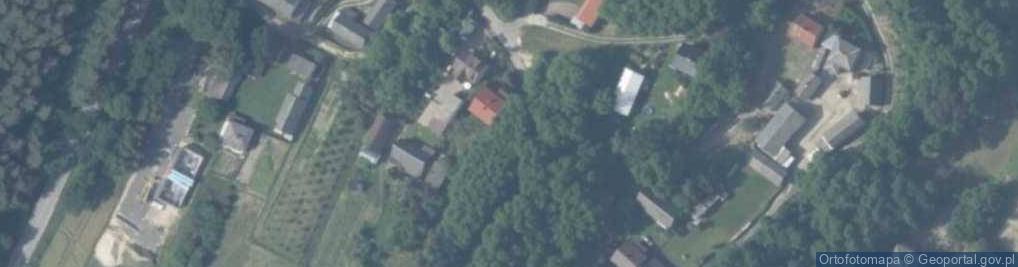 Zdjęcie satelitarne Dziurków ul.