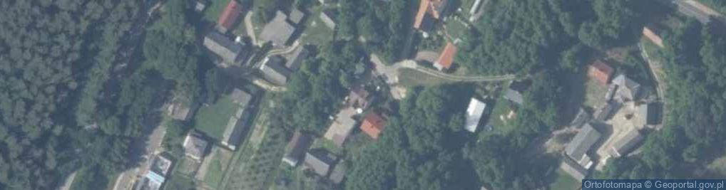 Zdjęcie satelitarne Dziurków ul.