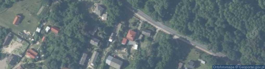 Zdjęcie satelitarne Dziurków ul.