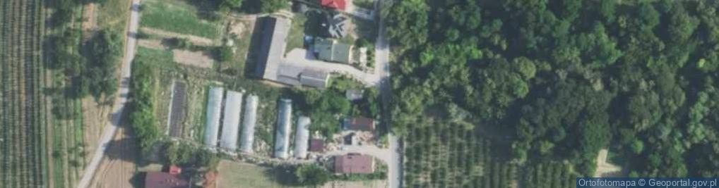 Zdjęcie satelitarne Dziurów ul.