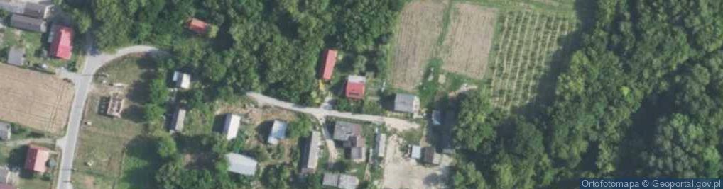 Zdjęcie satelitarne Dziurów ul.