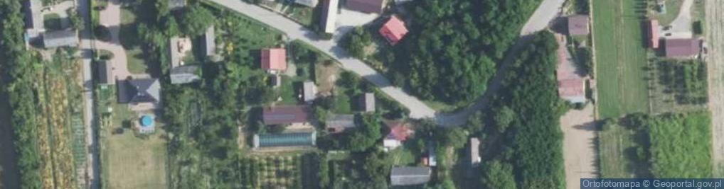 Zdjęcie satelitarne Dziurów ul.
