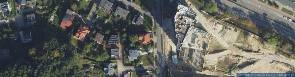 Zdjęcie satelitarne Działdowska ul.