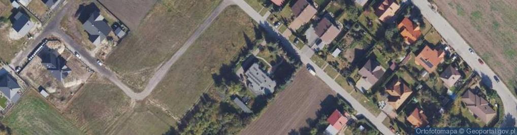 Zdjęcie satelitarne Działkowców ul.