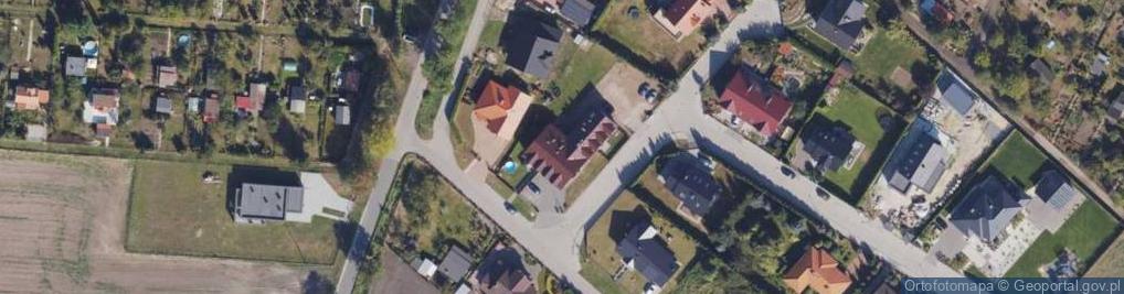 Zdjęcie satelitarne Działkowców ul.