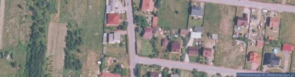 Zdjęcie satelitarne Działkowa ul.
