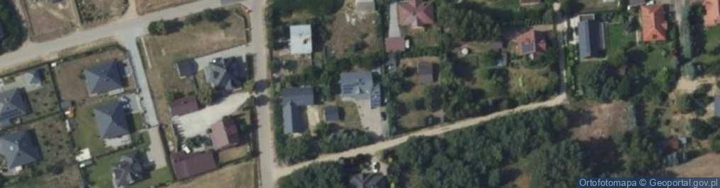 Zdjęcie satelitarne Działkowa ul.