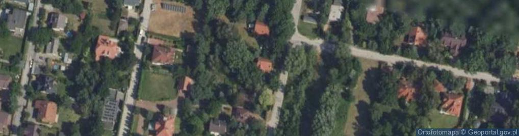 Zdjęcie satelitarne Działkowa ul.
