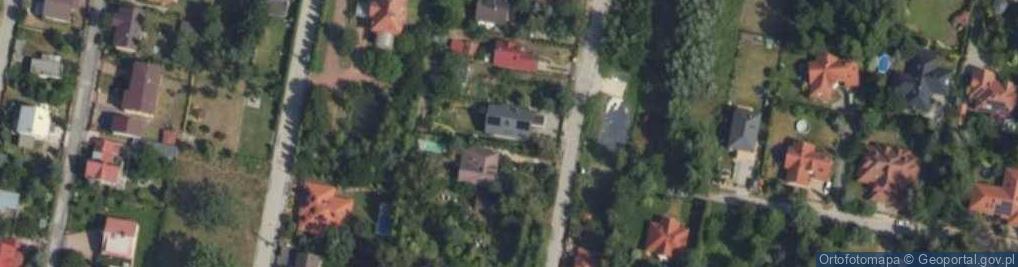 Zdjęcie satelitarne Działkowa ul.