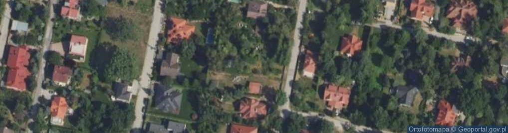 Zdjęcie satelitarne Działkowa ul.