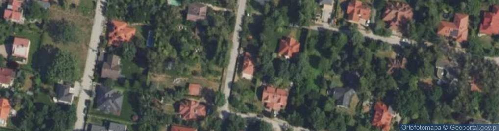 Zdjęcie satelitarne Działkowa ul.