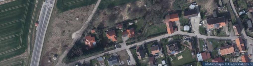 Zdjęcie satelitarne Działkowa ul.