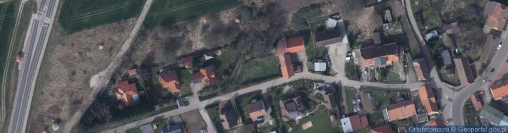 Zdjęcie satelitarne Działkowa ul.