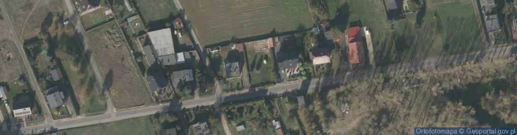 Zdjęcie satelitarne Działkowca ul.