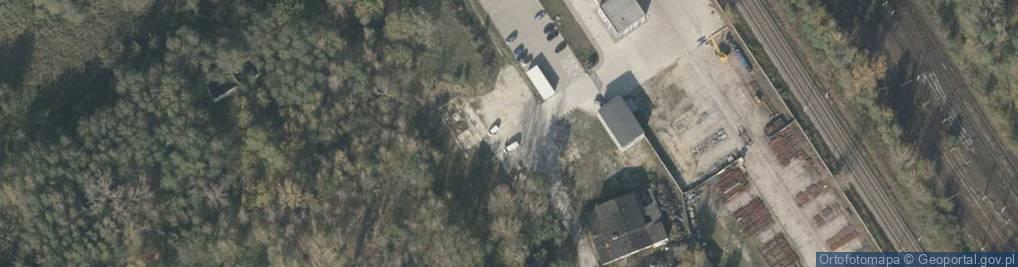 Zdjęcie satelitarne Działkowca ul.