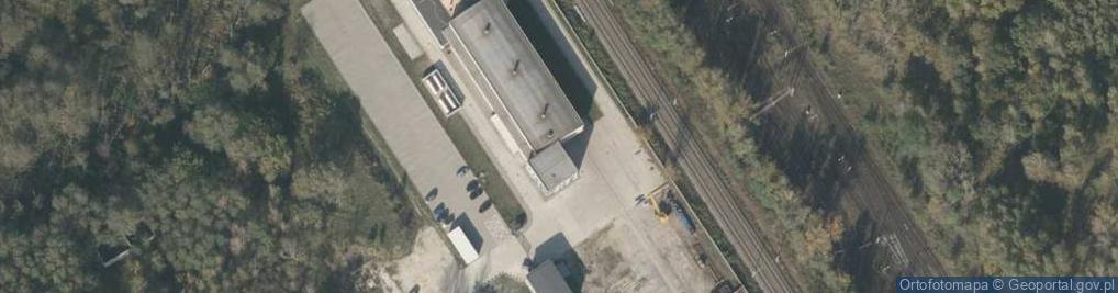 Zdjęcie satelitarne Działkowca ul.