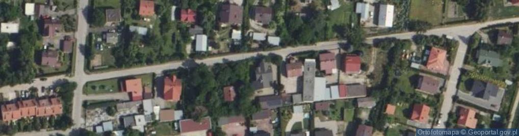 Zdjęcie satelitarne Działkowa ul.