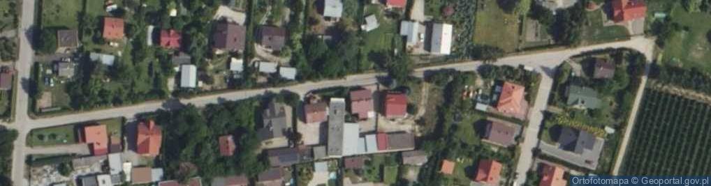 Zdjęcie satelitarne Działkowa ul.