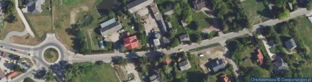 Zdjęcie satelitarne Dzikich Gęsi ul.