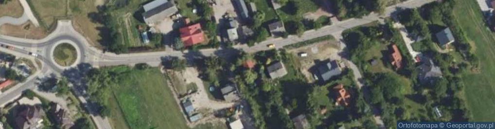 Zdjęcie satelitarne Dzikich Gęsi ul.