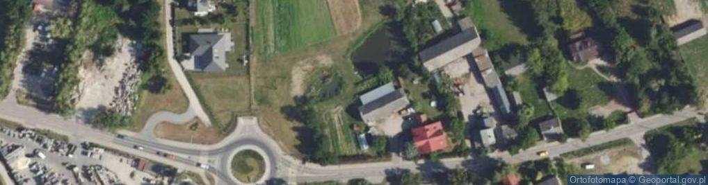 Zdjęcie satelitarne Dzikich Gęsi ul.