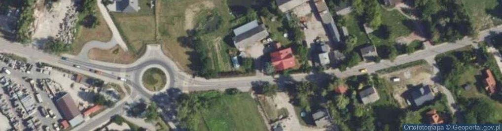 Zdjęcie satelitarne Dzikich Gęsi ul.