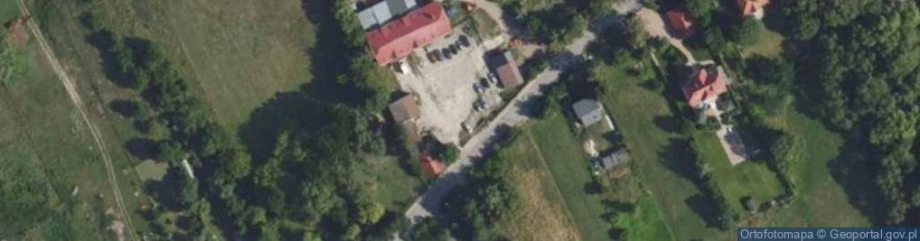 Zdjęcie satelitarne Dzikich Gęsi ul.