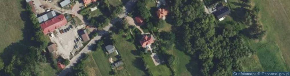 Zdjęcie satelitarne Dzikich Gęsi ul.