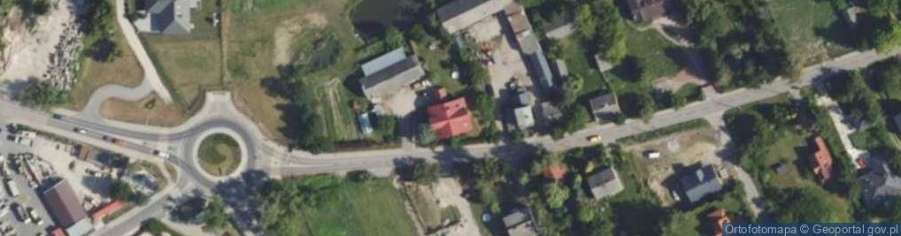 Zdjęcie satelitarne Dzikich Gęsi ul.