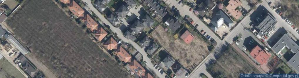 Zdjęcie satelitarne Dzikiego Wina ul.