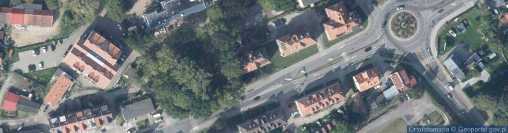 Zdjęcie satelitarne Dziwnowska ul.