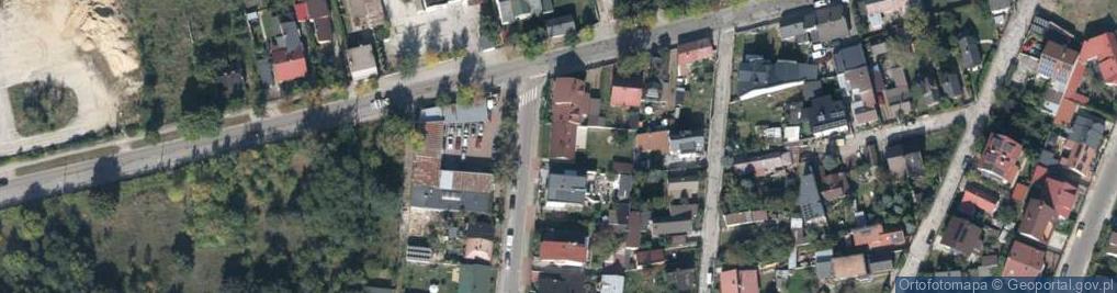 Zdjęcie satelitarne Dzika ul.