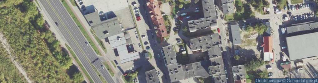 Zdjęcie satelitarne Dzieci Wrzesińskich ul.