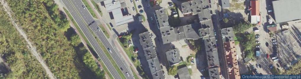 Zdjęcie satelitarne Dzieci Wrzesińskich ul.